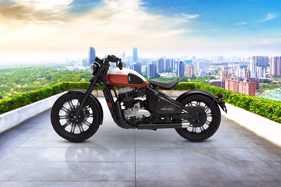 Jawa 42 Bobber Jasper Red Alloy Wheel