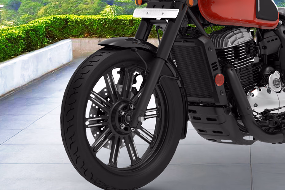 Jawa 42 Bobber Jasper Red Alloy Wheel