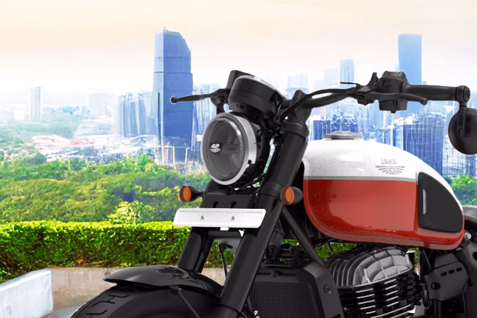 Jawa 42 Bobber Jasper Red Alloy Wheel