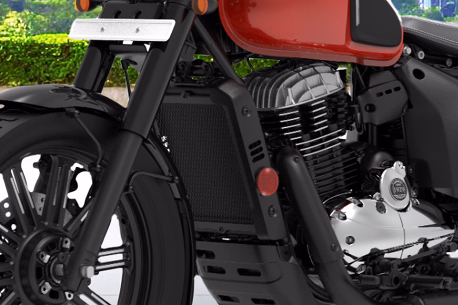 Jawa 42 Bobber Jasper Red Alloy Wheel