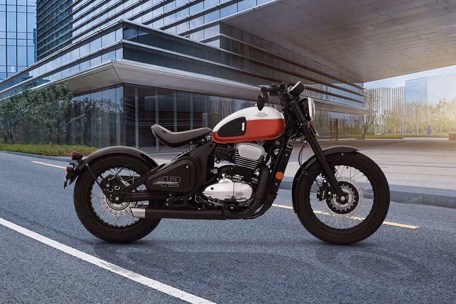 Jawa 42 Bobber Jasper Red Spoke Wheel