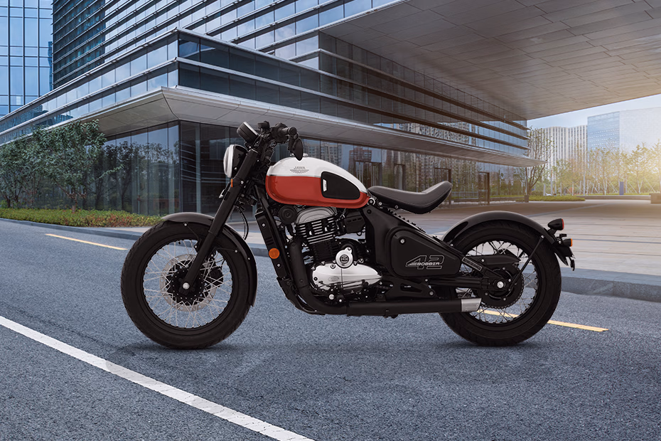 Jawa 42 Bobber Jasper Red Spoke Wheel