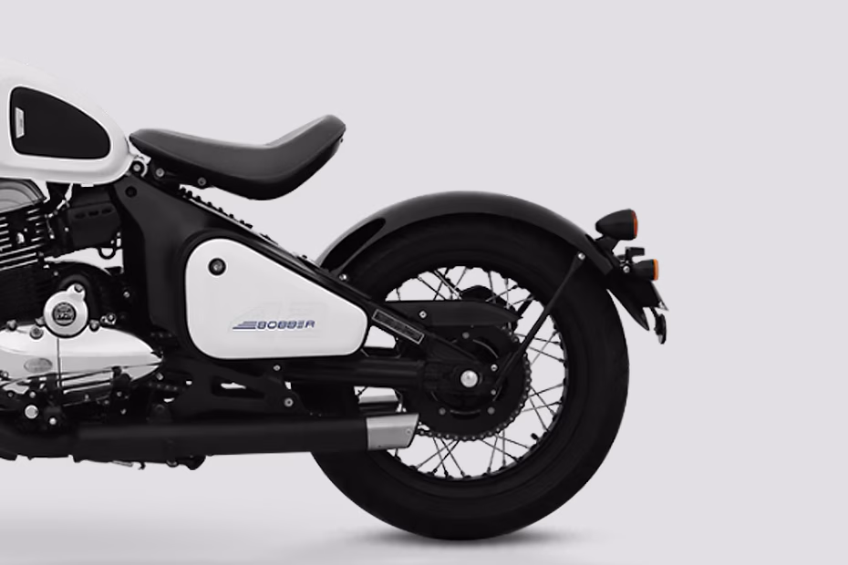 Jawa 42 Bobber Moonstone White Alloy Wheel