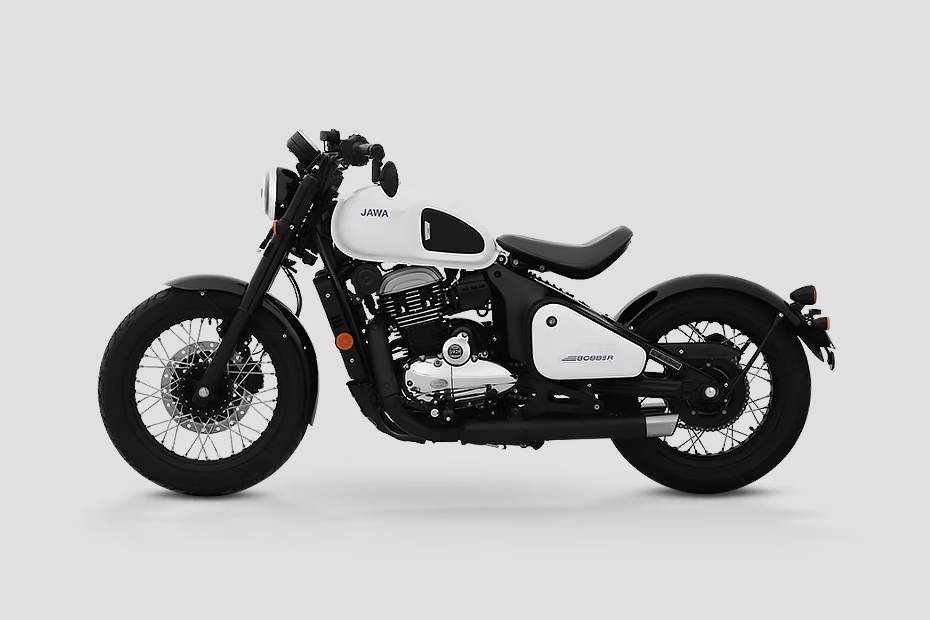 Jawa 42 Bobber Moonstone White Alloy Wheel