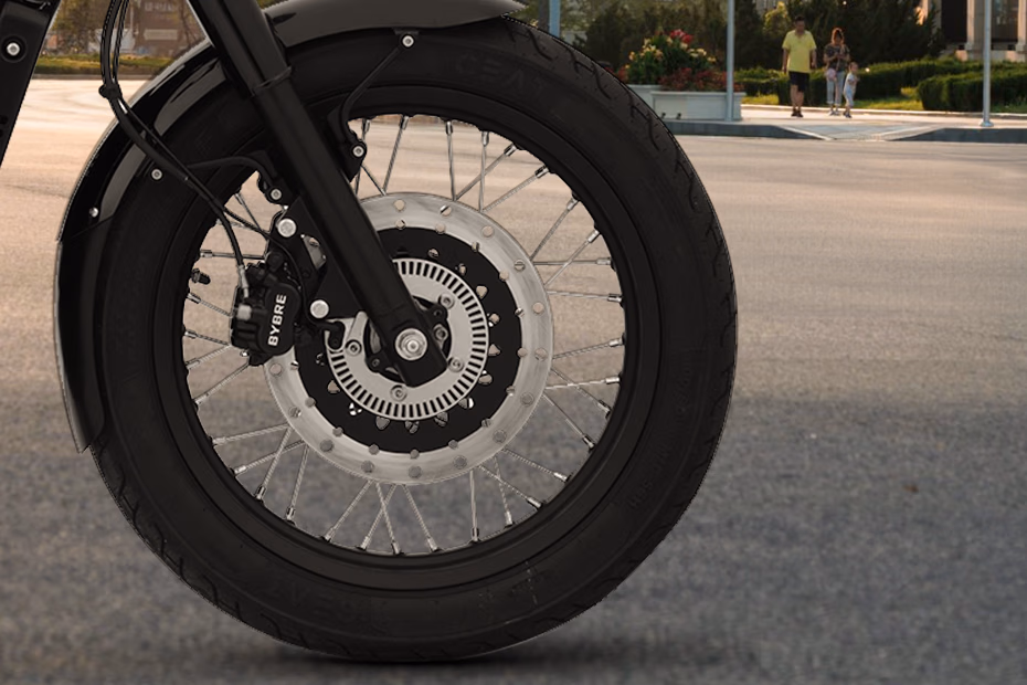 Jawa 42 Bobber Mystic Copper Spoke Wheel