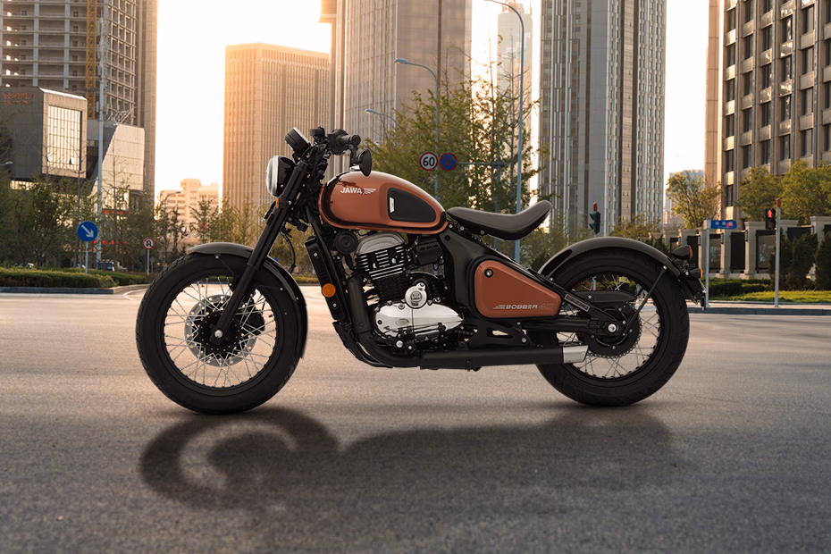 Jawa 42 Bobber Mystic Copper Spoke Wheel