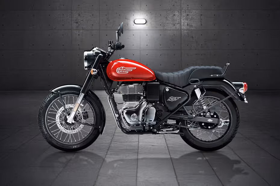 Royal Enfield Bullet 350 Military Red and Military Black