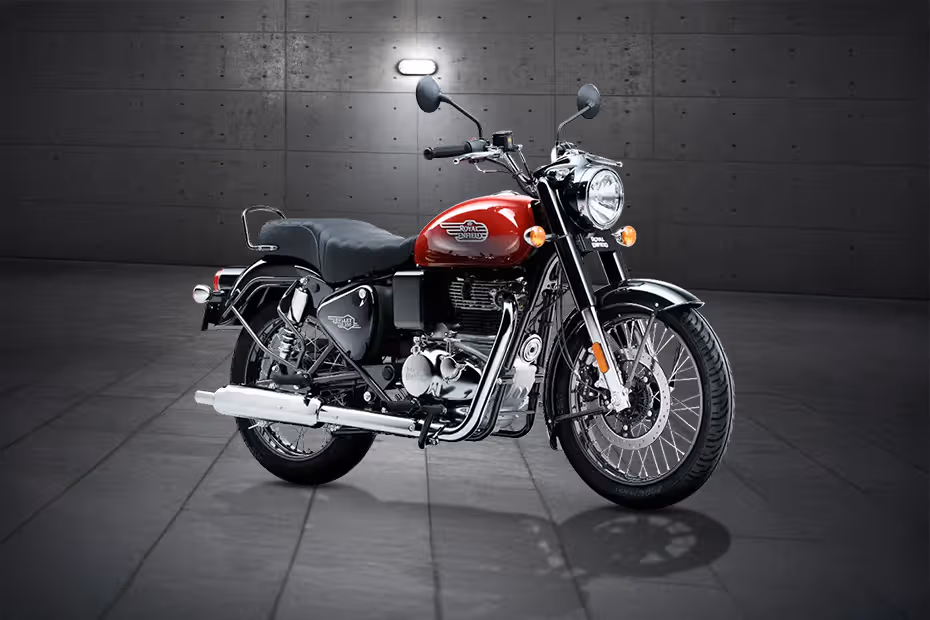 Royal Enfield Bullet 350 Military Red and Military Black
