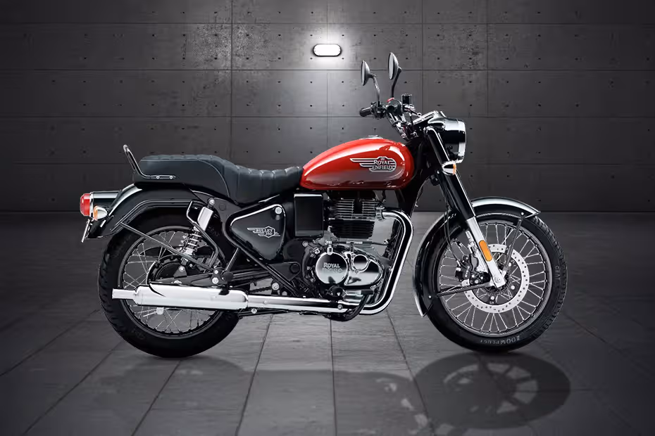 Royal Enfield Bullet 350 Military Red and Military Black