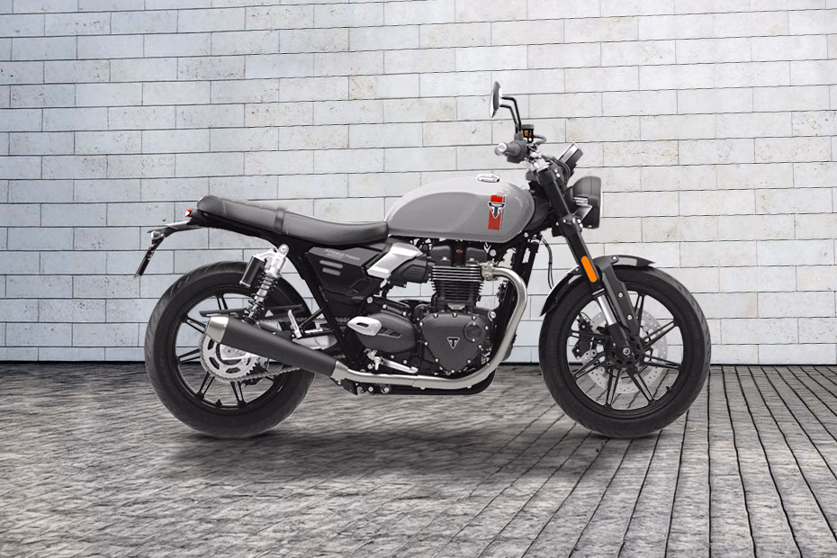 Triumph Speed Twin 900 Aluminium Silver Carnival Red Jet Black