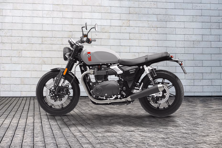 Triumph Speed Twin 900 Aluminium Silver Carnival Red Jet Black