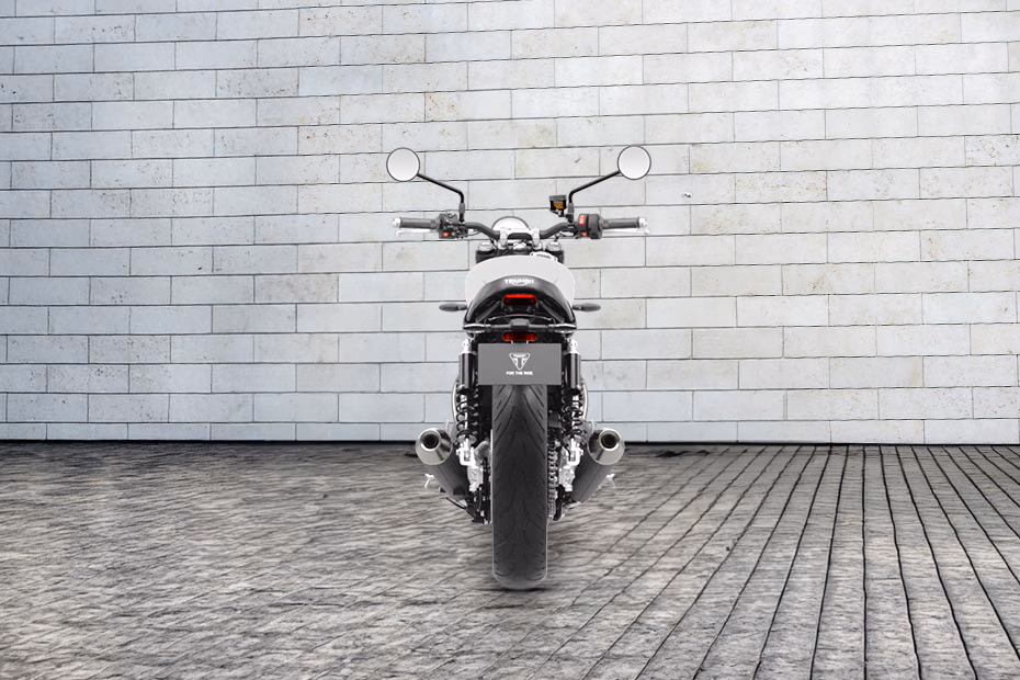 Triumph Speed Twin 900 Aluminium Silver Carnival Red Jet Black