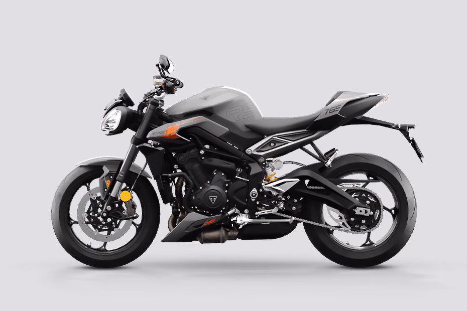 Triumph Street Triple RS Silver Ice and Granite