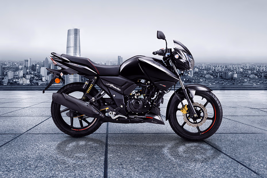 TVS Apache RTR 160 RM Drum Black Edition