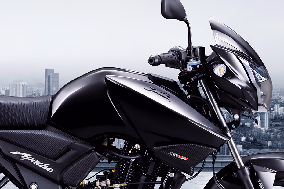 TVS Apache RTR 160 RM Drum Black Edition