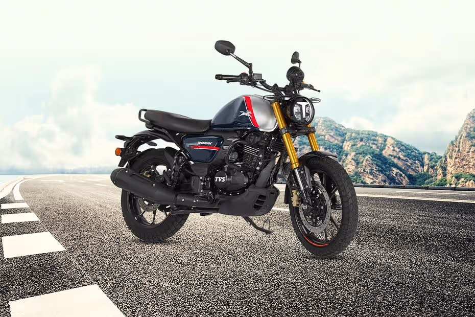 TVS Ronin Mid - Glacier Silver